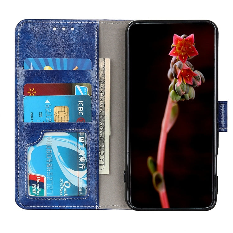 For OPPO Realme XT Retro Crazy Horse Texture Horizontal Flip Leather Case with Holder & Card Slots & Wallet & Photo Frame