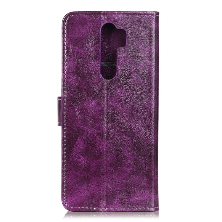 For Xiaomi Redmi Note 8 Pro Retro Crazy Horse Texture Horizontal Flip Leather Case with Holder & Card Slots & Wallet & Photo Frame