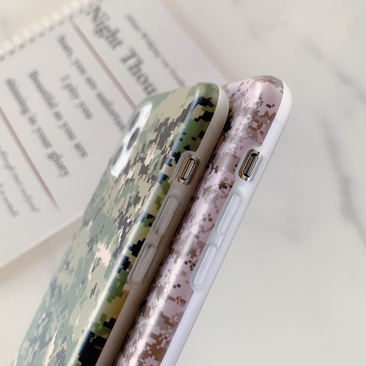 For iPhone 11 Shockproof IMD Camouflage TPU Protective Case