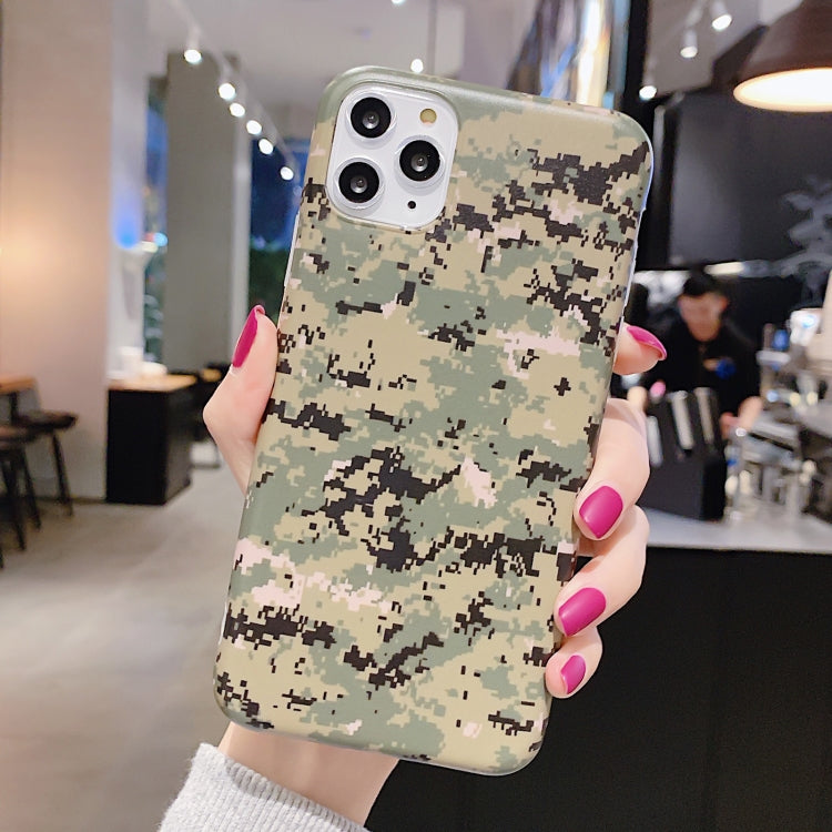 For iPhone 11 Pro Shockproof IMD Camouflage TPU Protective Case