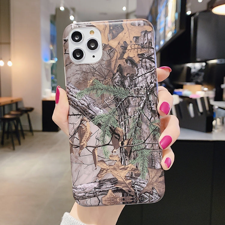 For iPhone 12 mini Shockproof IMD Camouflage TPU Protective Case