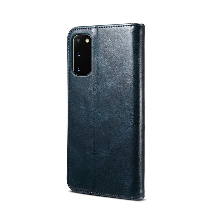 For Samsung Galaxy S20 FE 5G / 4G / S20 Fan Edition / S20 Lite / S20 FE 2022 Wax Crazy Horse Texture Leather Case