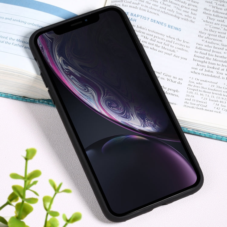 For iPhone XR Flowers Pattern IMD Shockproof TPU Protective Case