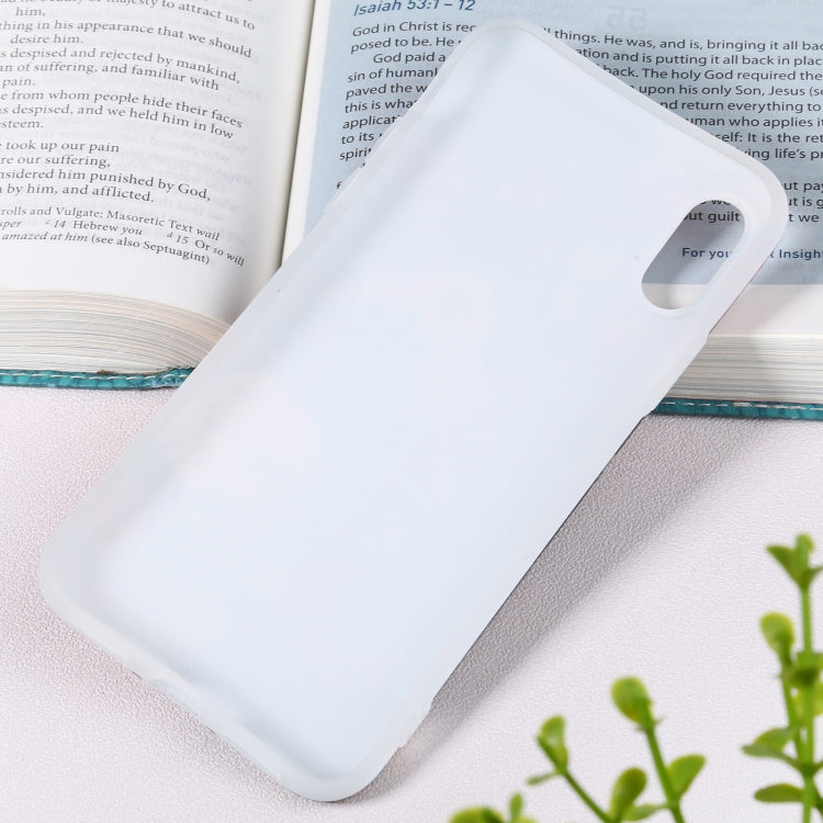 For iPhone XS Max Flowers Pattern IMD Shockproof TPU Protective Case