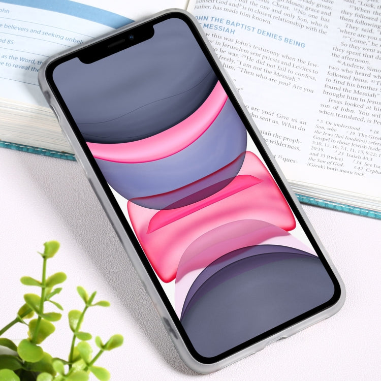 For iPhone 11 Flowers Pattern IMD Shockproof TPU Protective Case