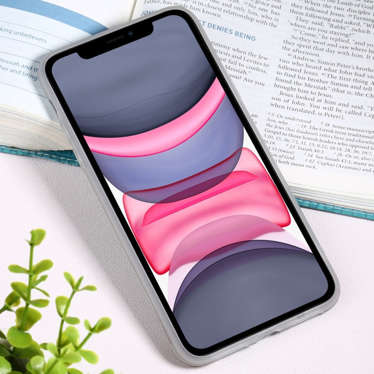 For iPhone 11 Flowers Pattern IMD Shockproof TPU Protective Case