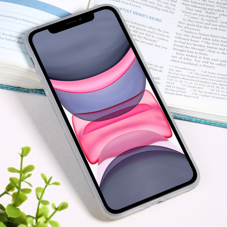 For iPhone 11 Flowers Pattern IMD Shockproof TPU Protective Case