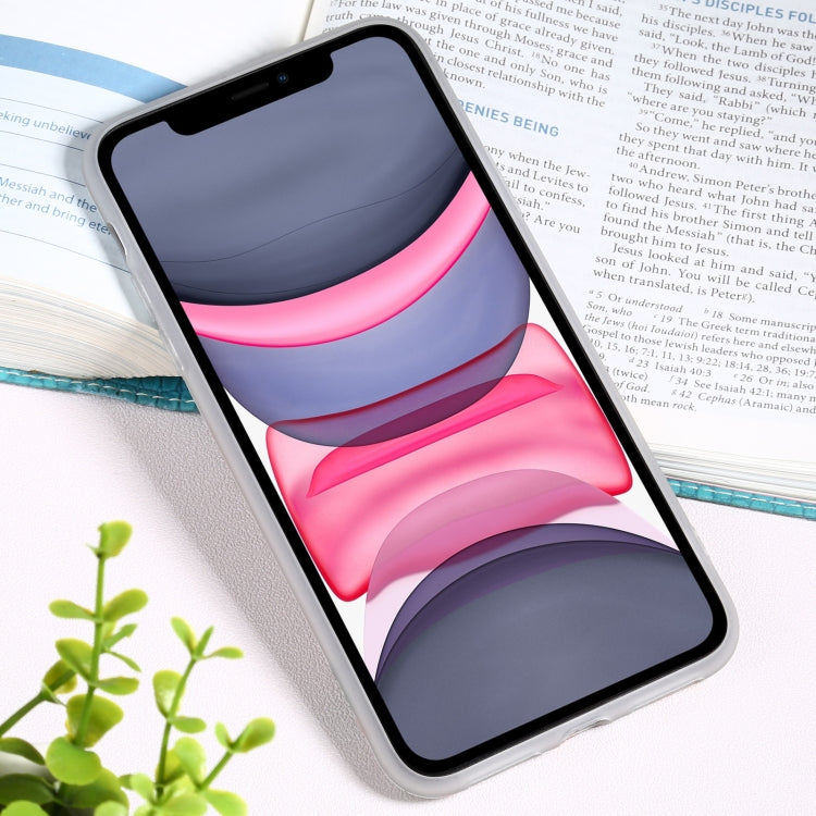 For iPhone 11 Flowers Pattern IMD Shockproof TPU Protective Case