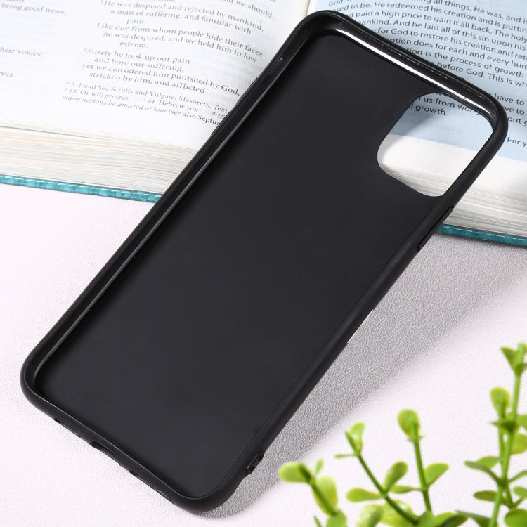 For iPhone 11 Pro Max Flowers Pattern IMD Shockproof TPU Protective Case