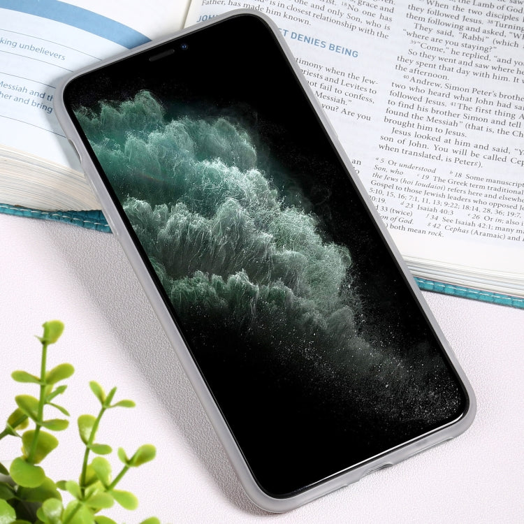 For iPhone 11 Pro Max Flowers Pattern IMD Shockproof TPU Protective Case
