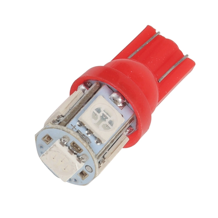 20 PCS T5 / T10 Car / Motorcycle Modification LED Turn Signal Light Clearance Lamp