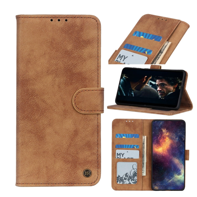 For Arrows NX9-F52A Antelope Texture Magnetic Buckle Horizontal Flip PU Leather Case with Card Slots & Wallet & Holder