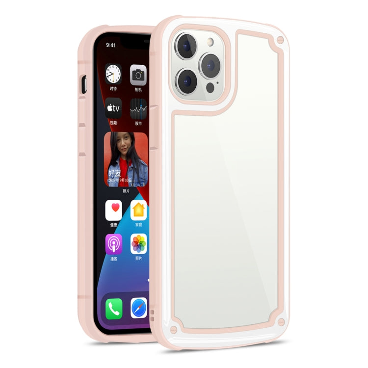 For iPhone 12 Pro Max Candy Color Military Industry Airbag Shockproof Protective Case