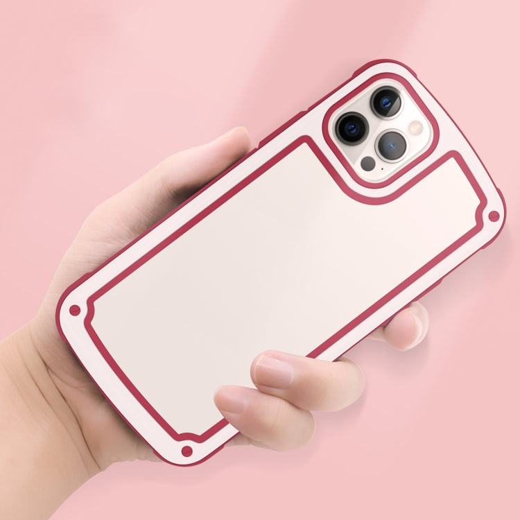 For iPhone 12 Pro Max Candy Color Military Industry Airbag Shockproof Protective Case
