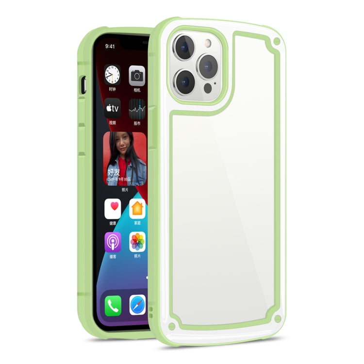 For iPhone 12 / 12 Pro Candy Color Military Industry Airbag Shockproof Protective Case