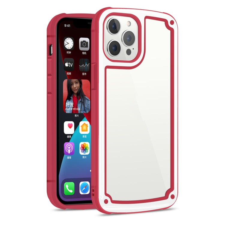 For iPhone 12 / 12 Pro Candy Color Military Industry Airbag Shockproof Protective Case