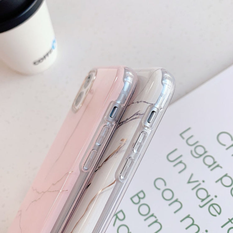 For iPhone 12 Pro Max Marble Pattern Dual-side Laminating TPU Protective Case