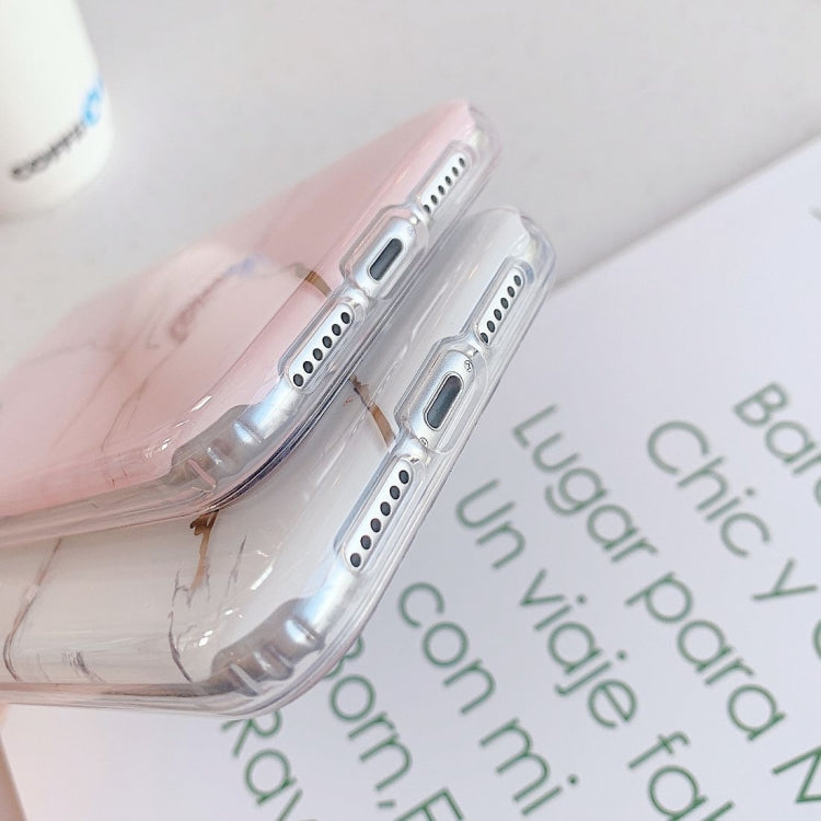 For iPhone 12 Pro Max Marble Pattern Dual-side Laminating TPU Protective Case