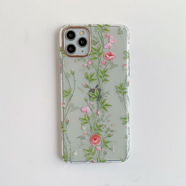 For iPhone 11 Painted Pattern Dual-side Laminating TPU Protective Case