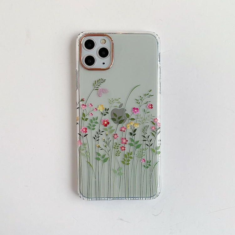 For iPhone 12 mini Painted Pattern Dual-side Laminating TPU Protective Case