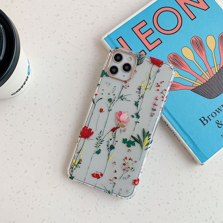 For iPhone 12 mini Painted Pattern Dual-side Laminating TPU Protective Case