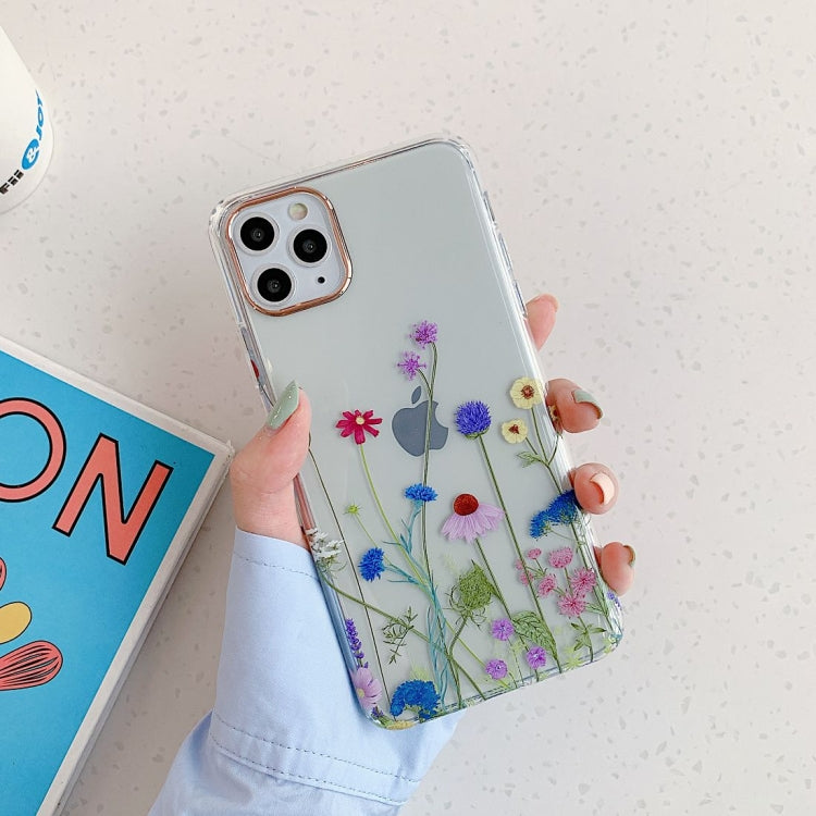 For iPhone 12 mini Painted Pattern Dual-side Laminating TPU Protective Case