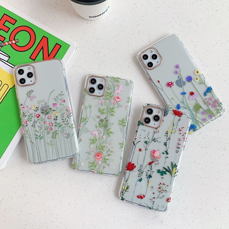 For iPhone 12 / 12 Pro Painted Pattern Dual-side Laminating TPU Protective Case