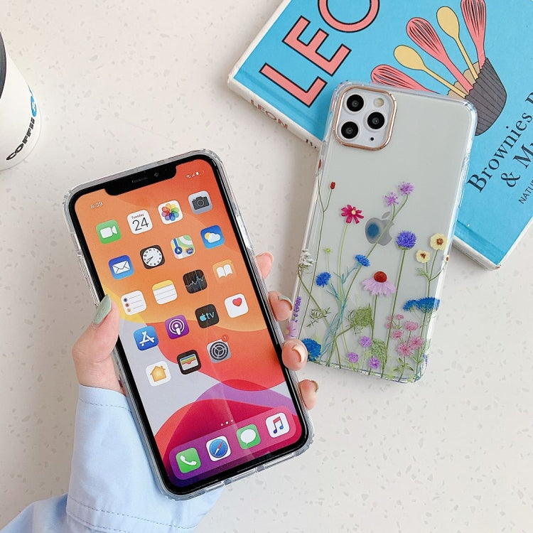For iPhone 12 / 12 Pro Painted Pattern Dual-side Laminating TPU Protective Case