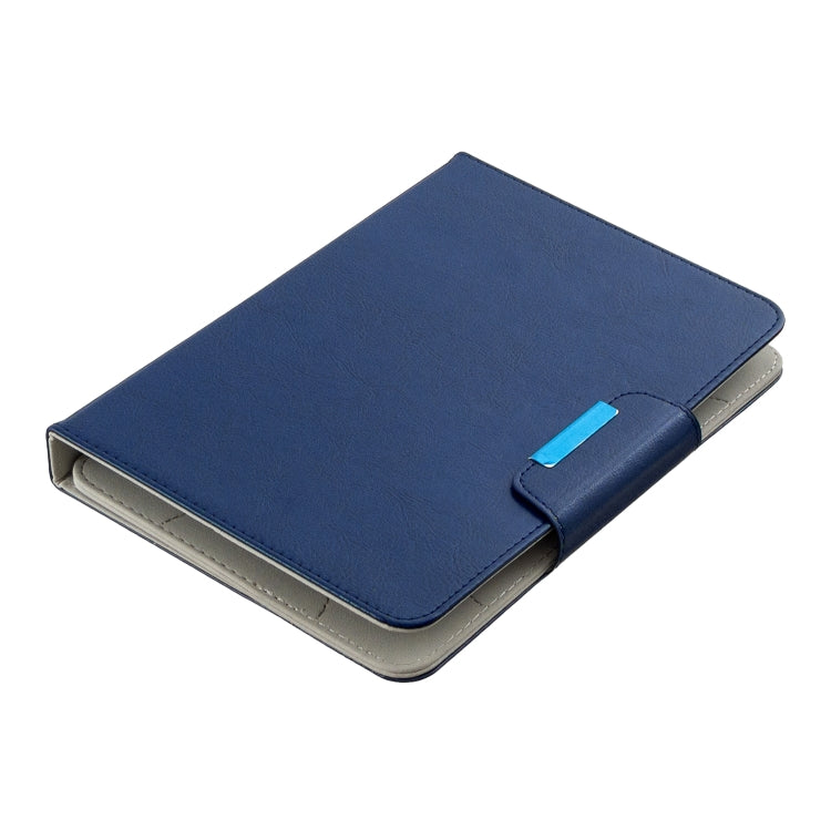 For 7 inch Universal Solid Color Horizontal Flip Leather Case with Card Slots & Holder & Wallet