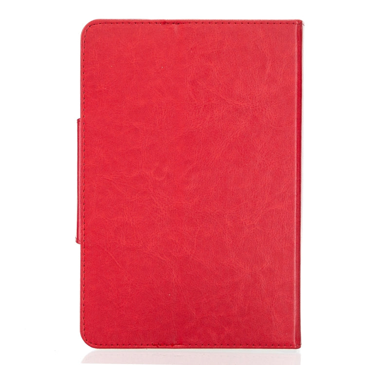 For 7 inch Universal Solid Color Horizontal Flip Leather Case with Card Slots & Holder & Wallet
