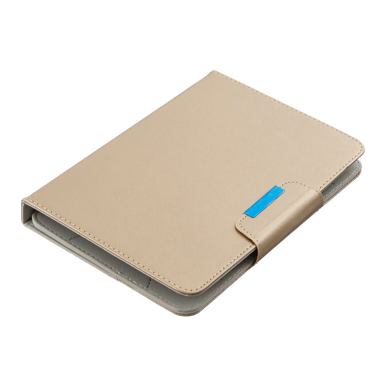 For 7 inch Universal Solid Color Horizontal Flip Leather Case with Card Slots & Holder & Wallet