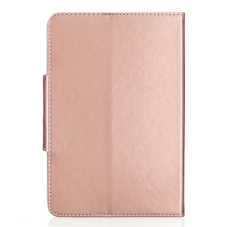 For 7 inch Universal Solid Color Horizontal Flip Leather Case with Card Slots & Holder & Wallet