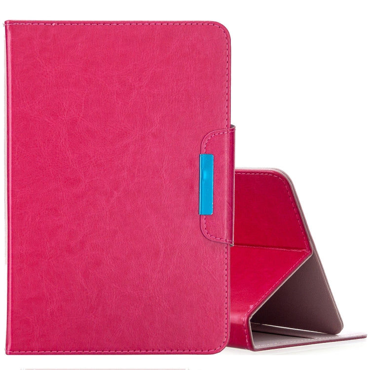 For 7 inch Universal Solid Color Horizontal Flip Leather Case with Card Slots & Holder & Wallet