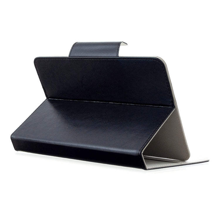 For 7 inch Universal Solid Color Horizontal Flip Leather Case with Card Slots & Holder & Wallet