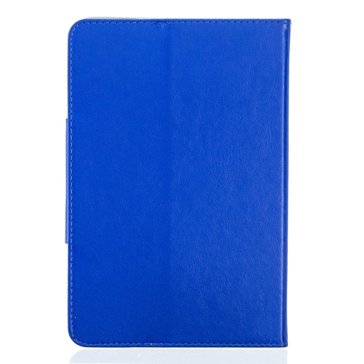For 7 inch Universal Solid Color Horizontal Flip Leather Case with Card Slots & Holder & Wallet