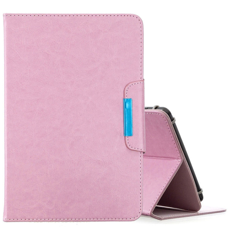 For 7 inch Universal Solid Color Horizontal Flip Leather Case with Card Slots & Holder & Wallet