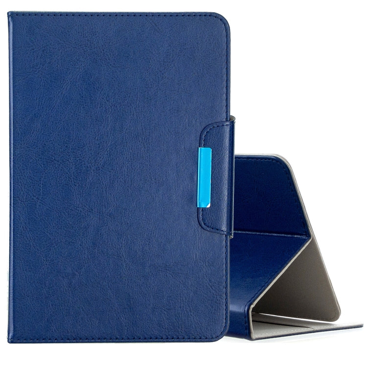 For 8 inch Universal Solid Color Horizontal Flip Leather Case with Card Slots & Holder & Wallet
