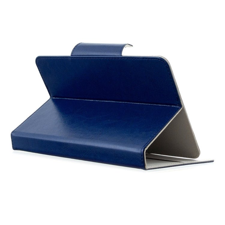 For 8 inch Universal Solid Color Horizontal Flip Leather Case with Card Slots & Holder & Wallet