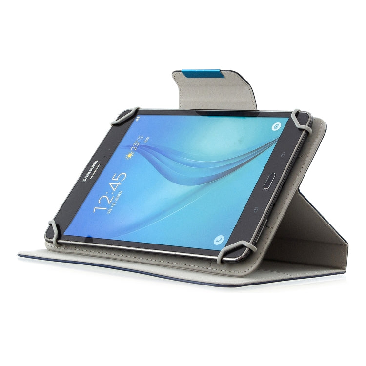 For 8 inch Universal Solid Color Horizontal Flip Leather Case with Card Slots & Holder & Wallet
