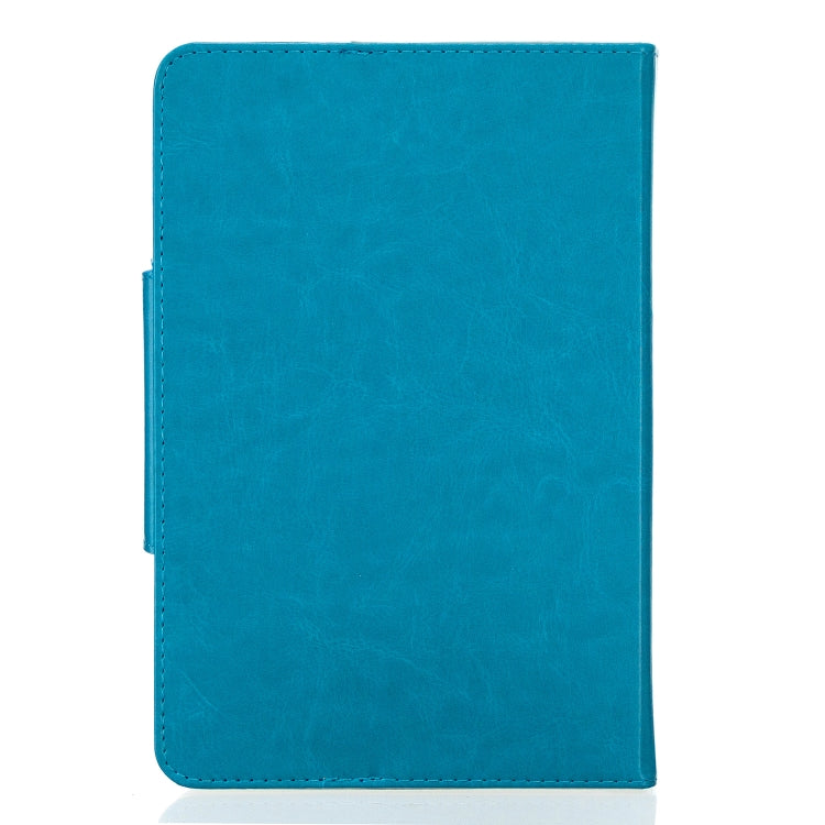 For 8 inch Universal Solid Color Horizontal Flip Leather Case with Card Slots & Holder & Wallet