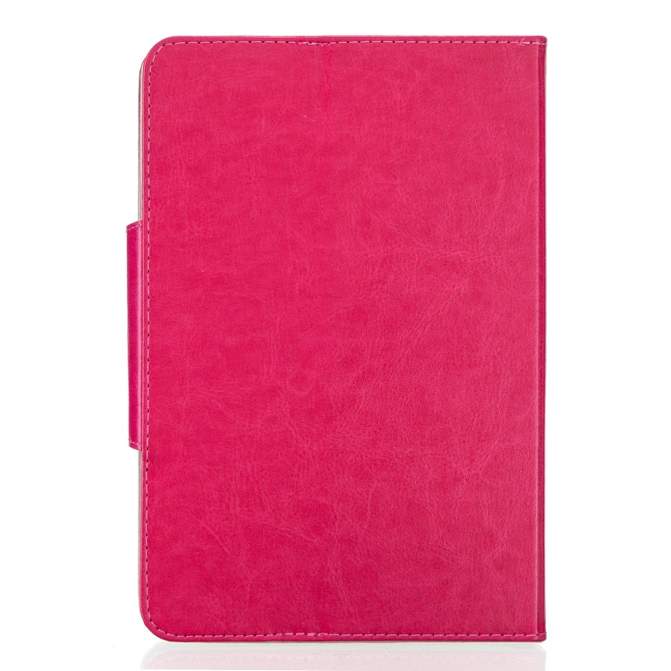 For 8 inch Universal Solid Color Horizontal Flip Leather Case with Card Slots & Holder & Wallet