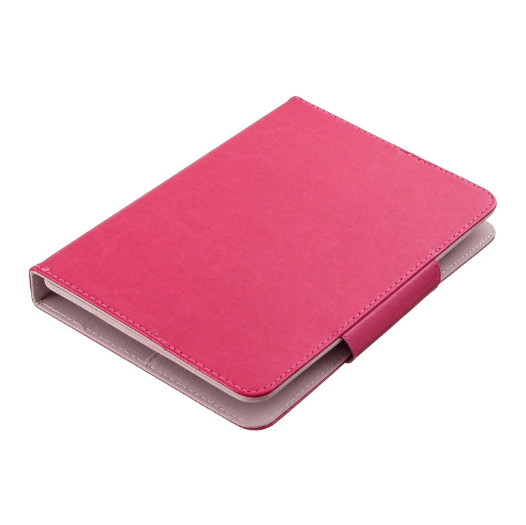 For 8 inch Universal Solid Color Horizontal Flip Leather Case with Card Slots & Holder & Wallet