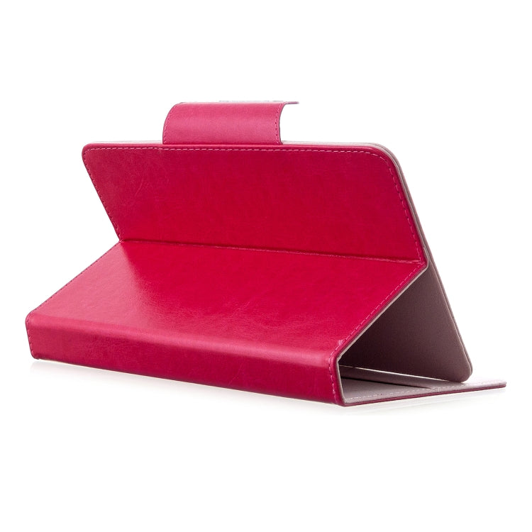 For 8 inch Universal Solid Color Horizontal Flip Leather Case with Card Slots & Holder & Wallet