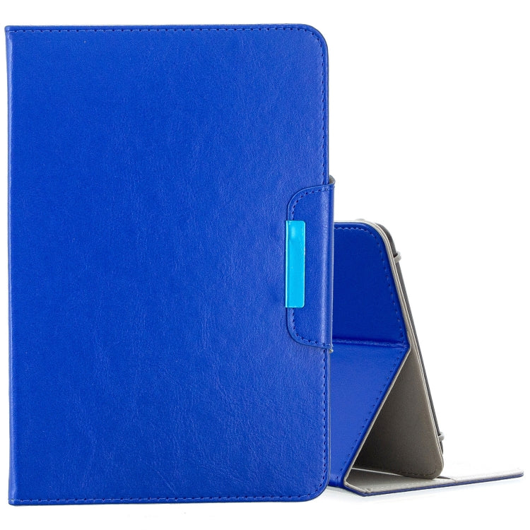 For 8 inch Universal Solid Color Horizontal Flip Leather Case with Card Slots & Holder & Wallet