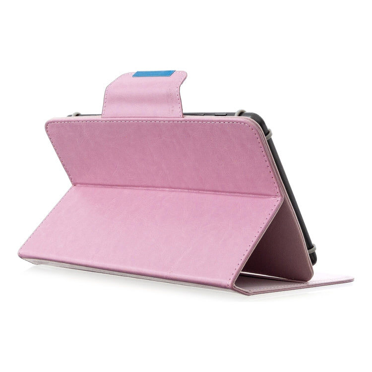 For 8 inch Universal Solid Color Horizontal Flip Leather Case with Card Slots & Holder & Wallet
