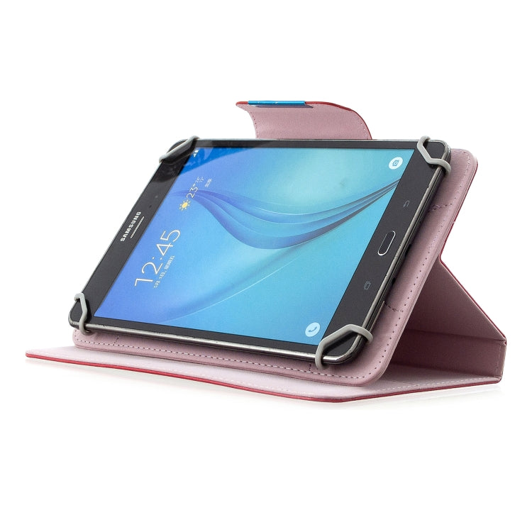 For 10 inch Universal Solid Color Horizontal Flip Leather Case with Card Slots & Holder & Wallet