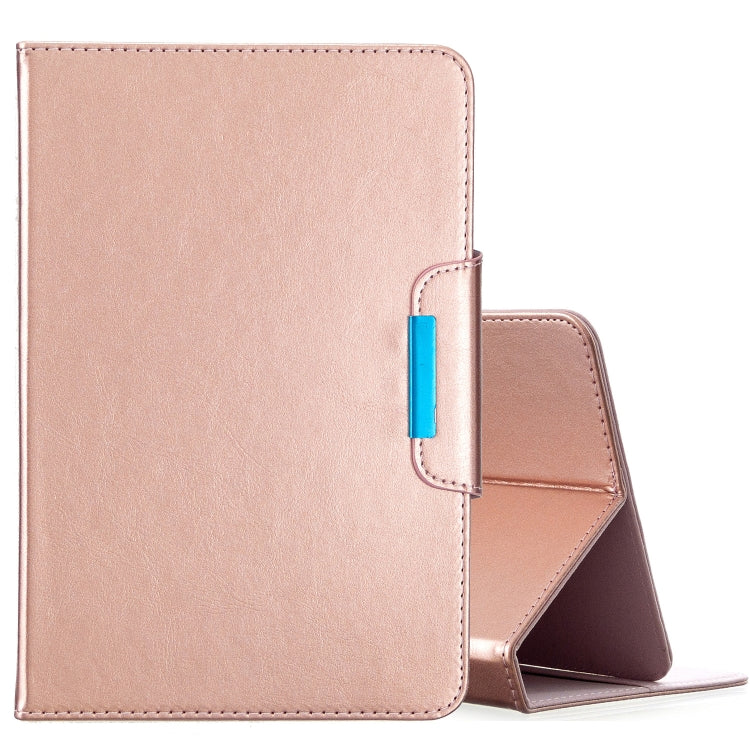 For 10 inch Universal Solid Color Horizontal Flip Leather Case with Card Slots & Holder & Wallet