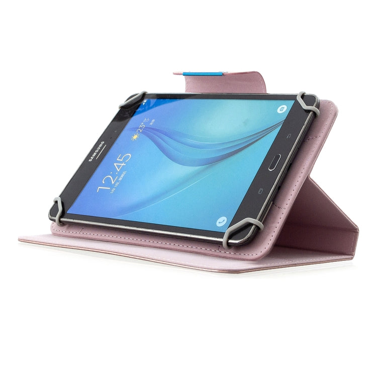 For 10 inch Universal Solid Color Horizontal Flip Leather Case with Card Slots & Holder & Wallet