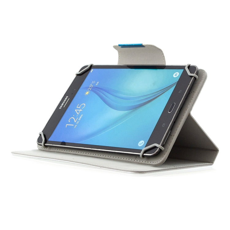 For 10 inch Universal Solid Color Horizontal Flip Leather Case with Card Slots & Holder & Wallet
