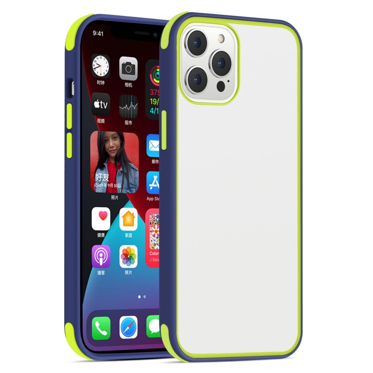For iPhone 12 Pro Max High Transparent Skin Feel Series Acrylic + TPU Shockproof Protective Case